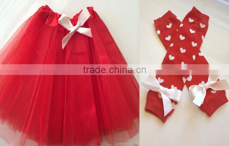 Baby Puffy TuTu Pettiskirt Set Baby Tulle Baby Girls Skirts Christmas Wear
