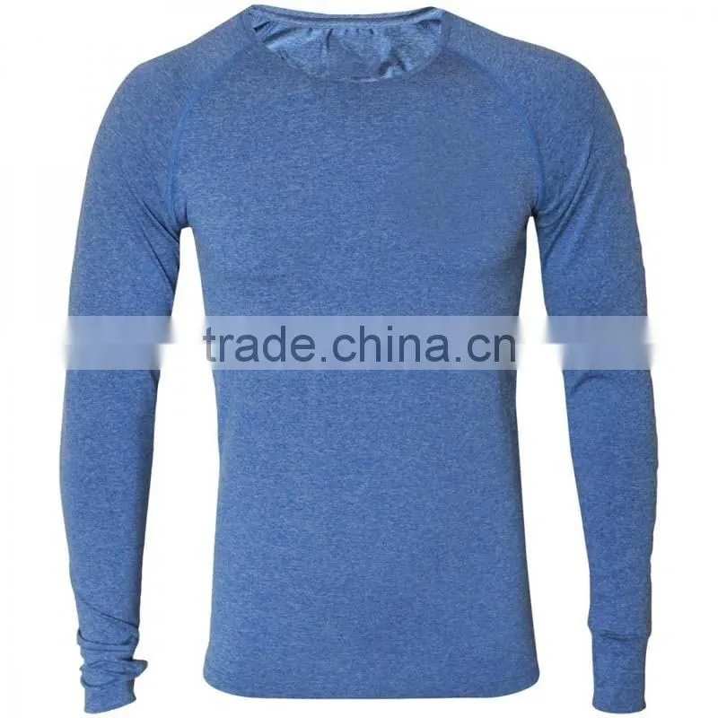 long sleeve t shirt with Thumb holes, workout t shirt for man