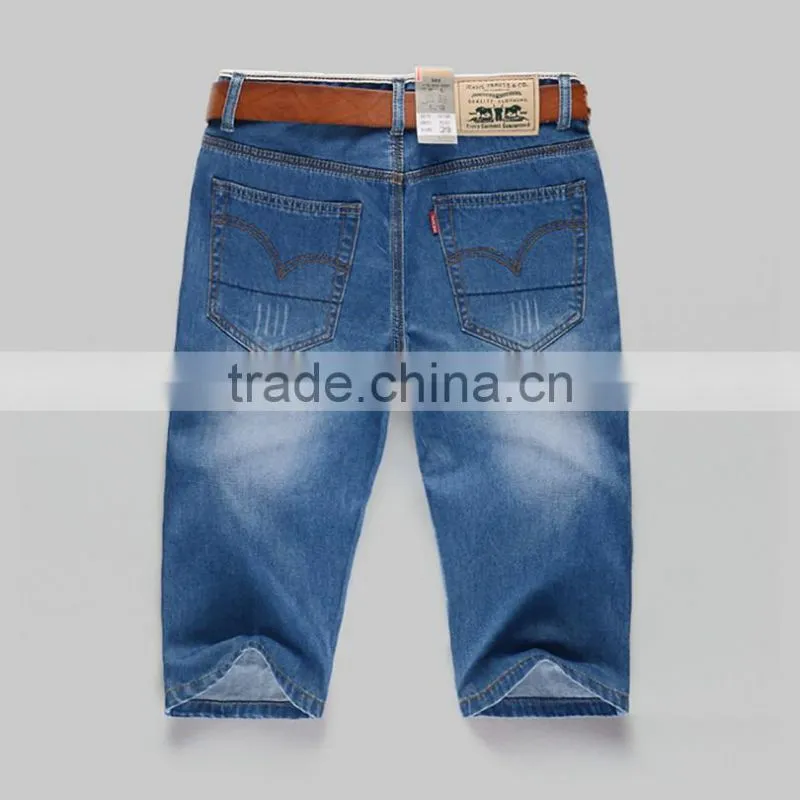 High Quality Low Price Men Short Jeans Boy Short Trousers