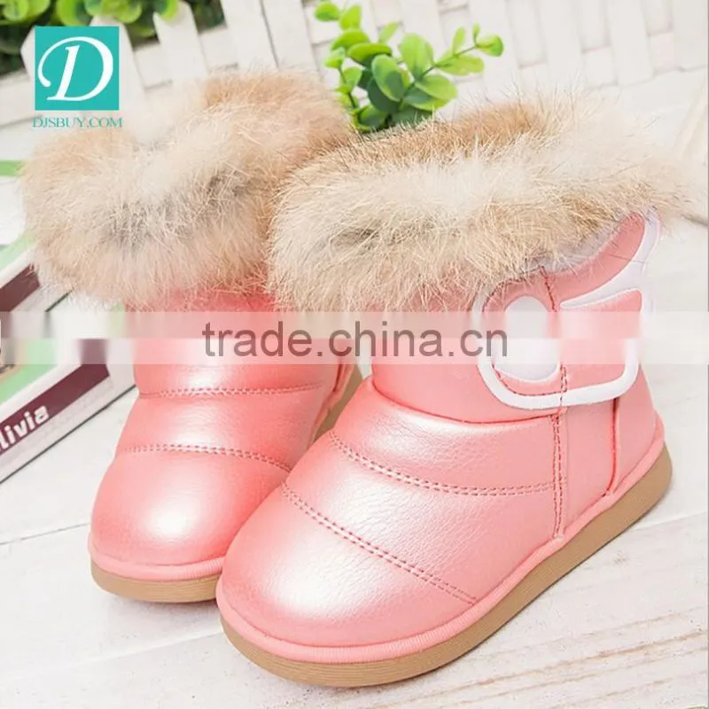 Winter Girls Boots Flat Kids Boots Designed Light-weight Children Casual Boots