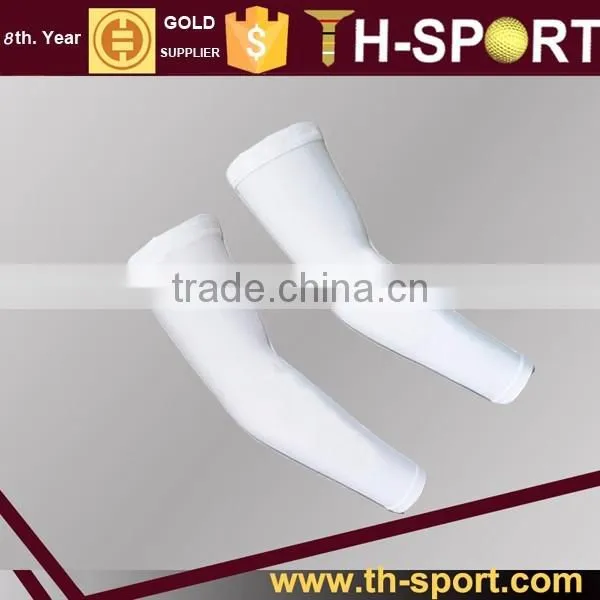 Breathable Anti-Wrinkle Quick Dry Solid Color Compression Arm Sleeve