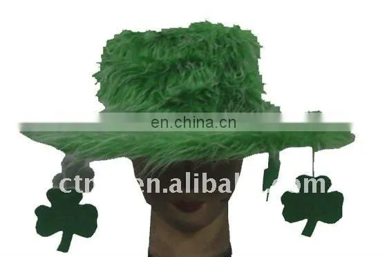 promotion st.patrick's day top hat/cap