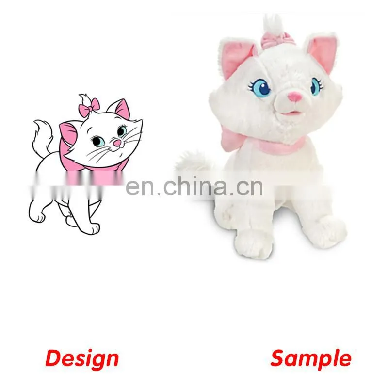 Manufacturer Custom Stuffed Animals Cat Pillow Toys Kids Animal Plush Cat Toy