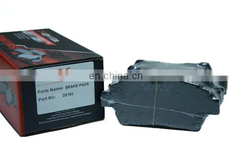 automotive parts D2183M 04465-12580 Brake Pad Brake Disc