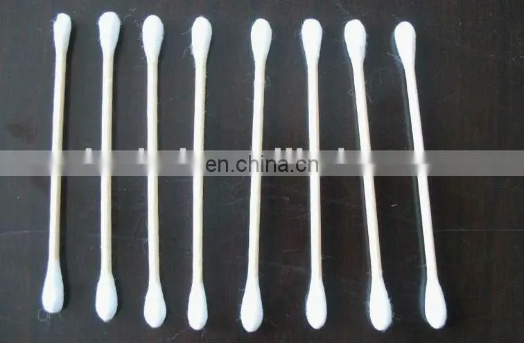 Automatic cotton swab making and packing machines
