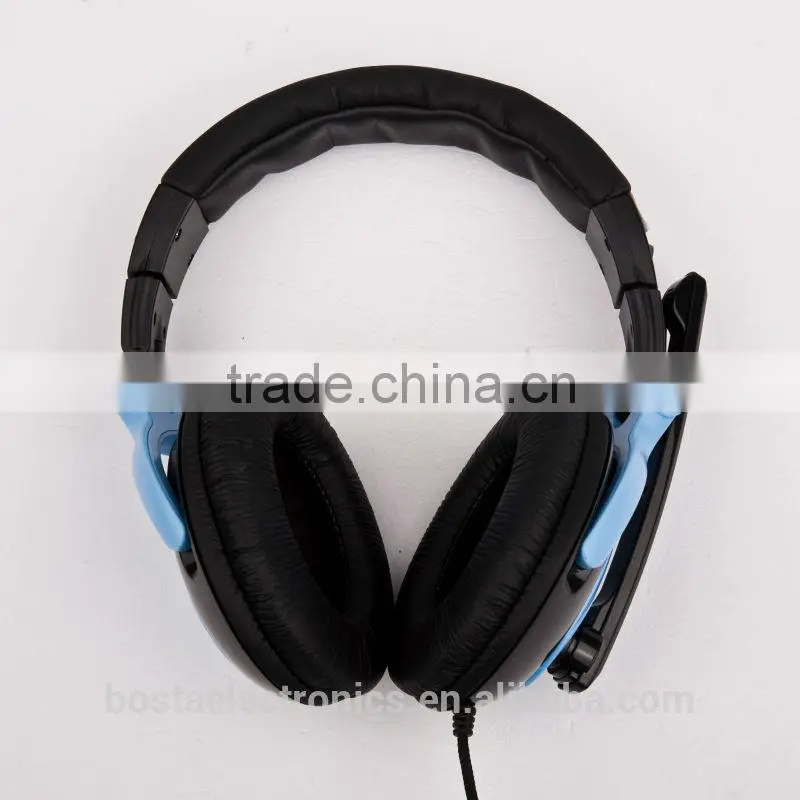 customized hot oem microphone computer use headset with logo