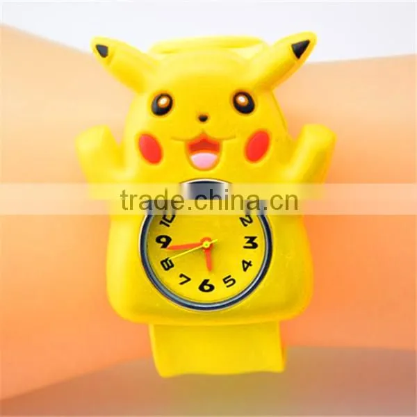 Custom logo kid animal hand watch