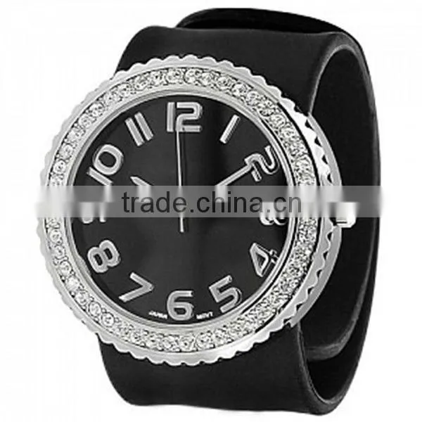 Fashion mini slap on watches ladies