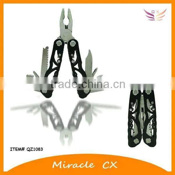 Black handle with 4 holes multi function tool