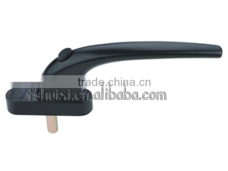 zinc alloy door and window handle with button
