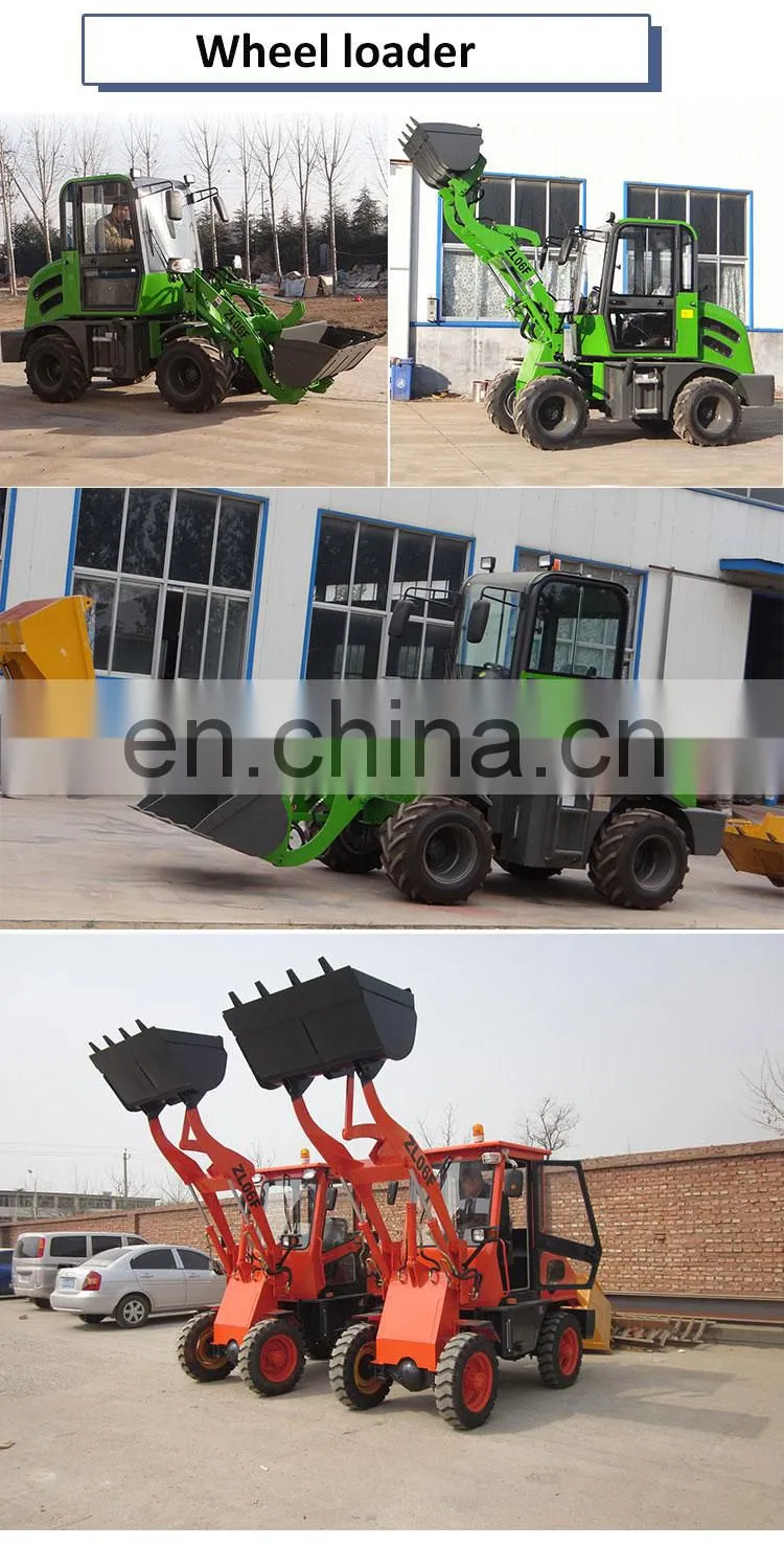 ZL06F Front End wheel loader Small Wheel Loader mini loader zl06