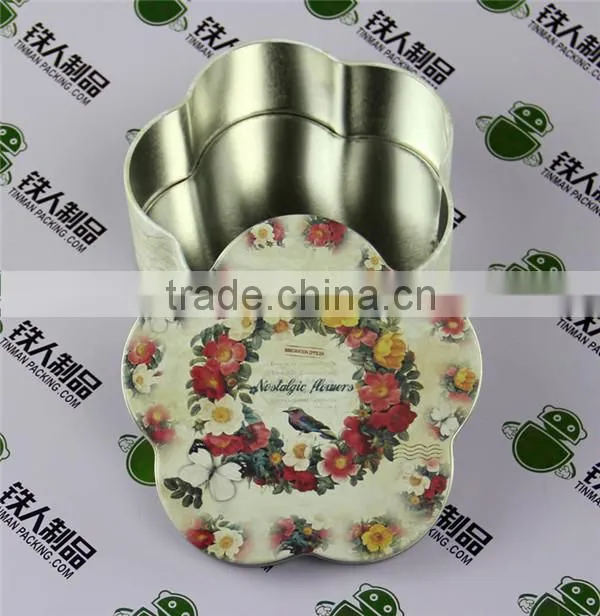 Decorative Flower- shape Cake Tin