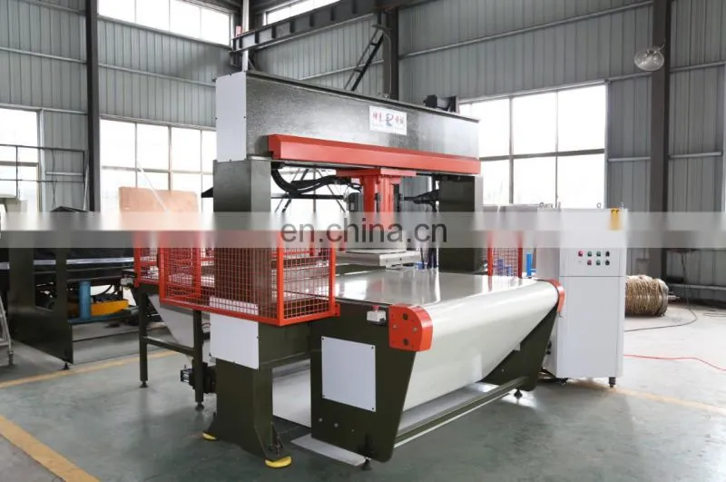 CNC conveyor belt type traveling head cutting press