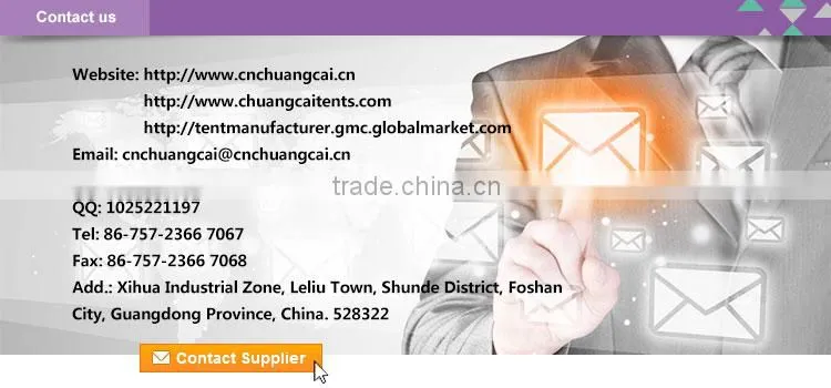 high quality aluminum alloy or iron marquee tent prices