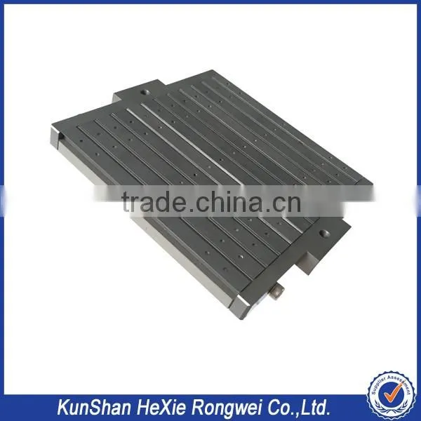 Perforated aluminum cnc precision machining milling parts with coalor anodized