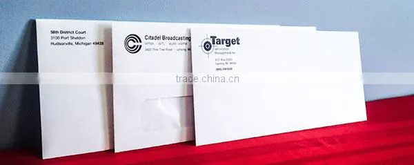 High quality western business reply envelope