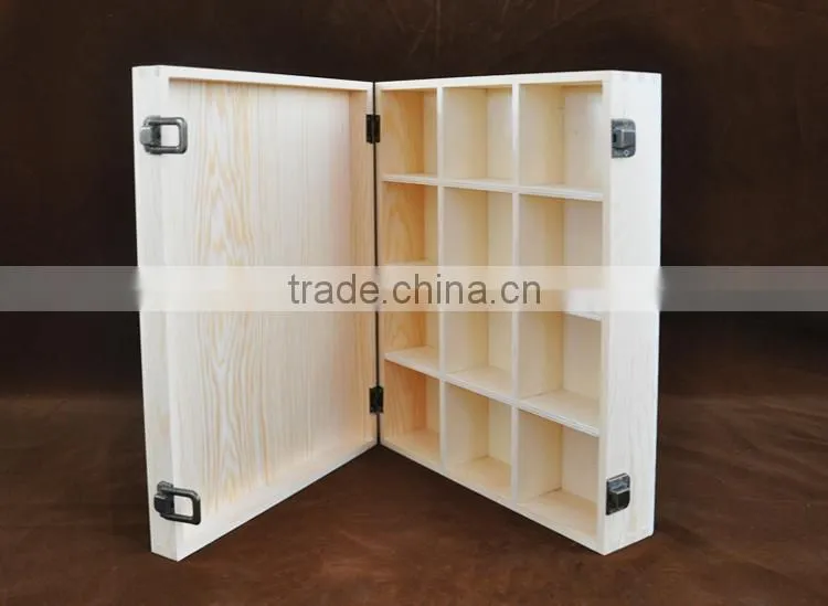 Essential oil use wood material cheap box wooden box