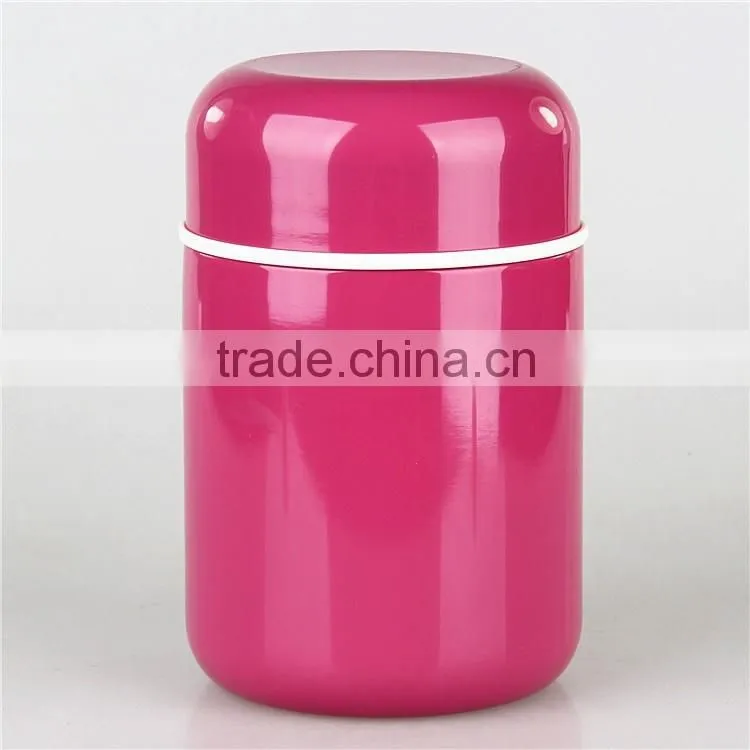 Newly Food Grade Promotional Fashional Concise large-caliber Double Wall Stainless Steel Vacuum Flask