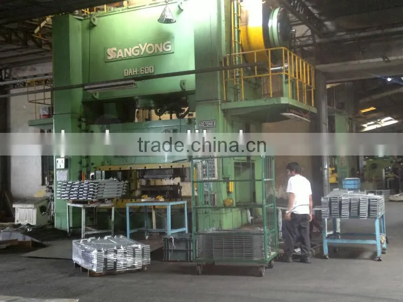 Logistics warehouse steel nestable roll container
