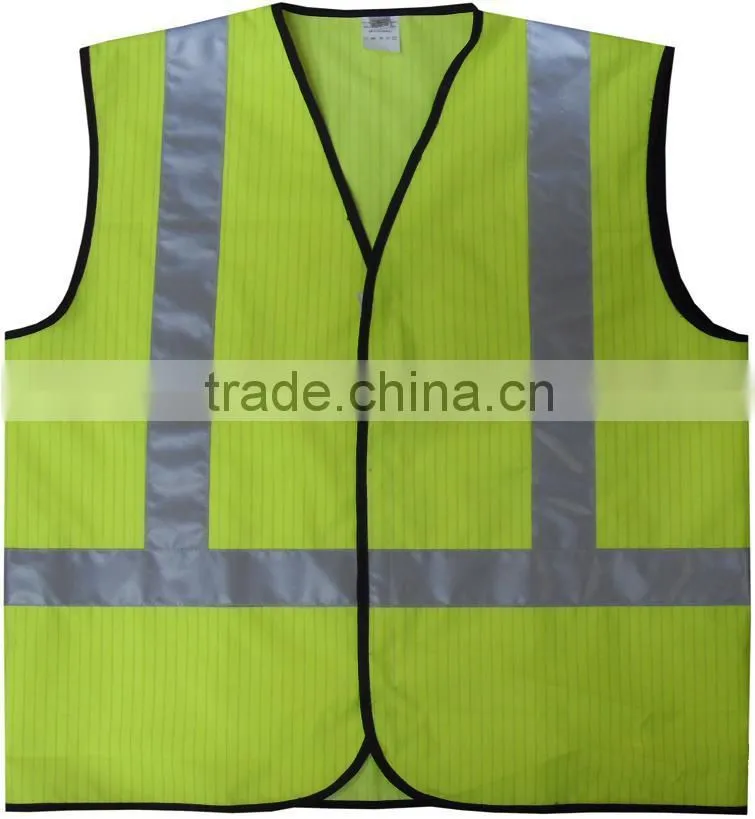 super bright newest safety vest Hi-vis safety vest safety tank top waistcoat