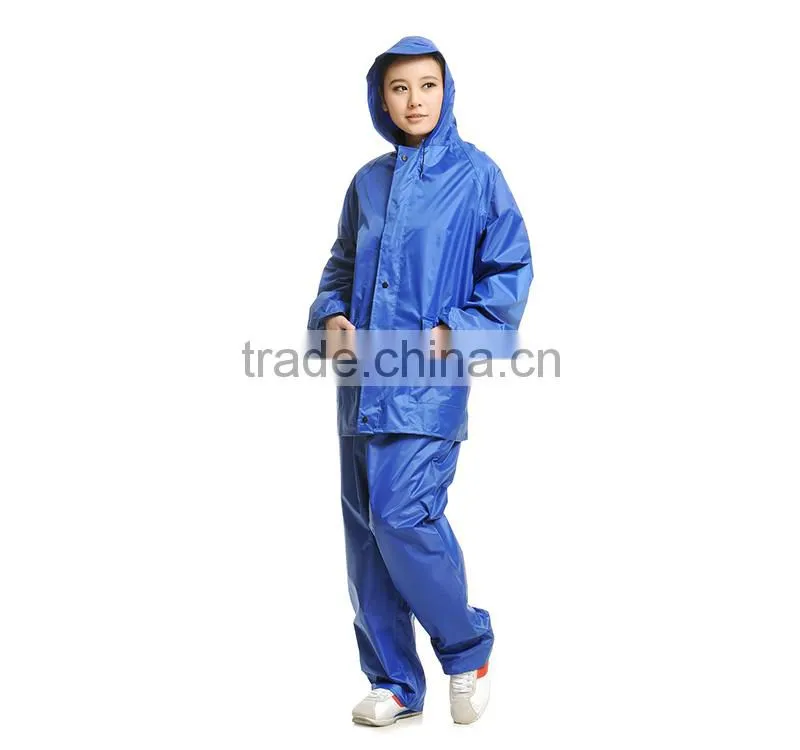 fashion rainproof women police rain jacket