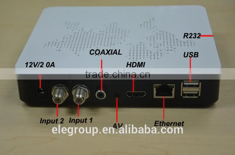 Tocomfree satellite receptor S929 for South America with wifi,3G,iptv function tocomfree s929 hd satellite decoder
