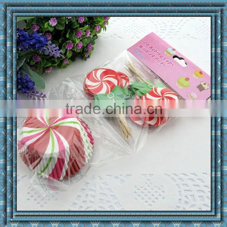 rose design cupcake container