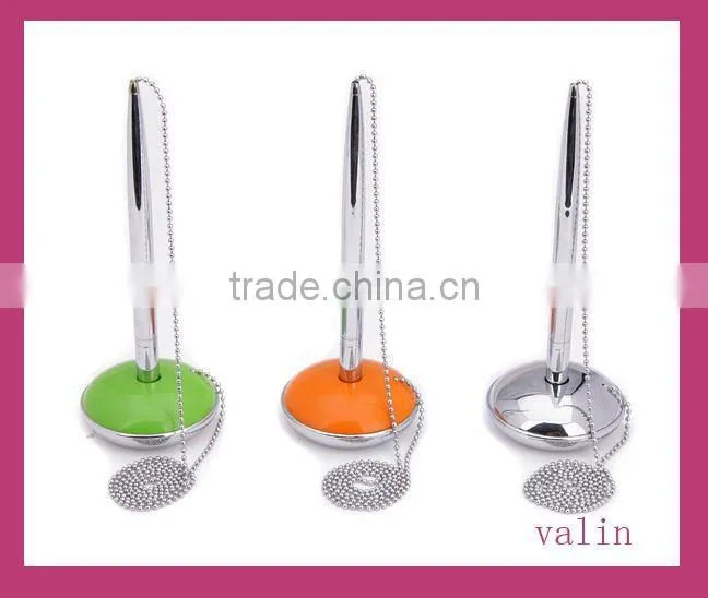 Metal pen stand set ball pen for gift. Bank,office using...