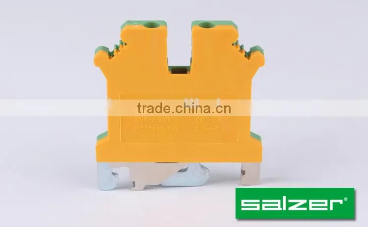 Salzer CE Approved SUK-2.5JD dinrail mount terminal block
