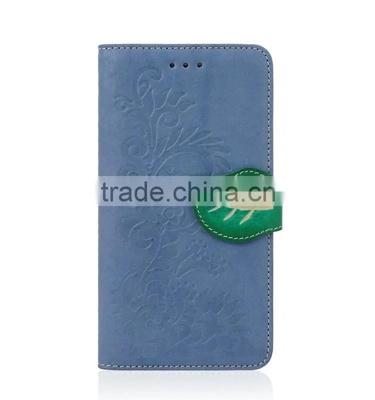 Minandio High Quality Leather Case Best Design Leather Phone Case With Leather Flip Cover Case For iPhone 6