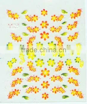 brght color nice self-adhesive nail sticker