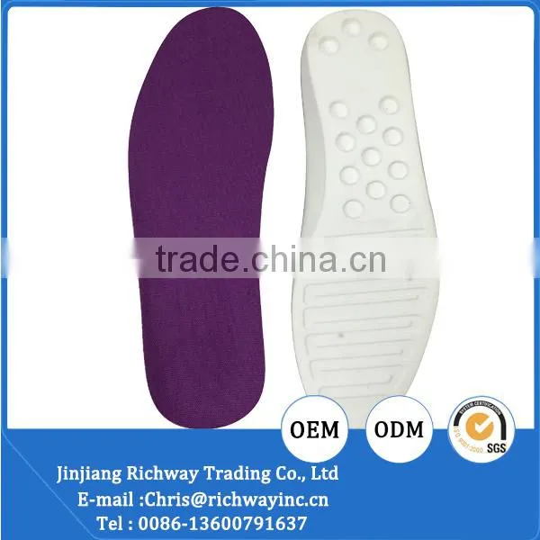 high quality PU shoes insole comfortable insole