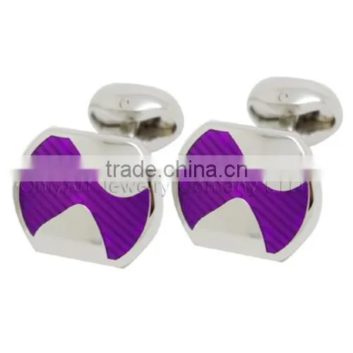 high quality stainless steel cufflinks Agate cufflinks