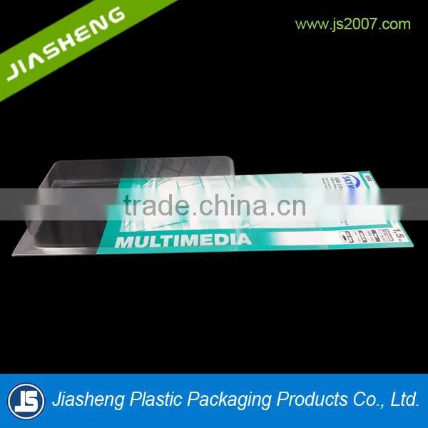 Hardware clamshell blister packaging with insert card