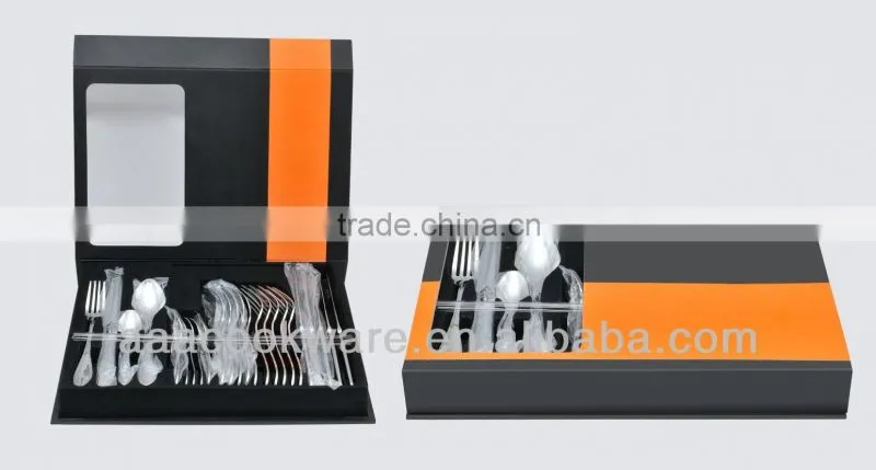 LFGB FDA passed - Stainless steel 304 18/8 430 18/0 flatware/tableware/cutlery set 6pcs/12pcs/24pcs/56pcs/72pcs/113pcs