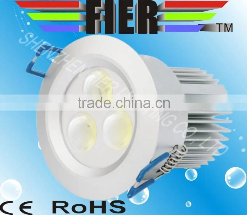 LED recessed downlights for stores