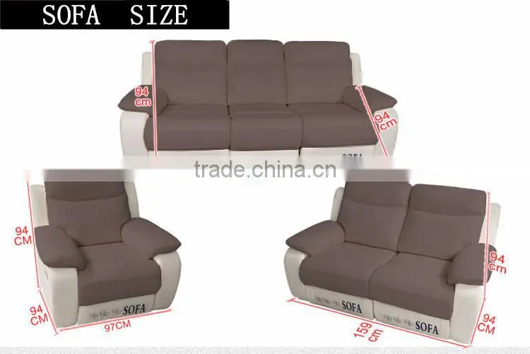 High quality white leather sofas