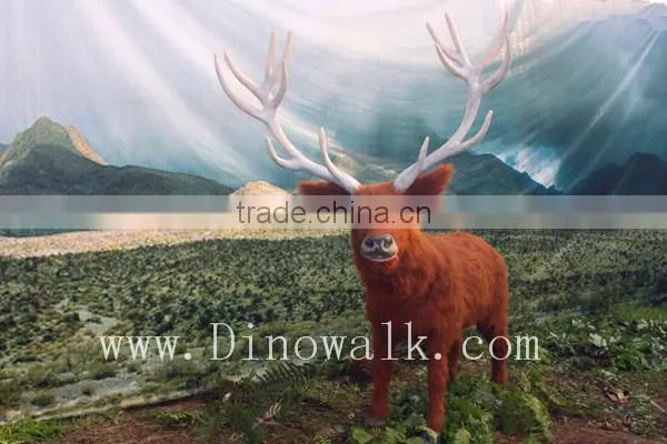 Hot Sale Factoty Trade Assurance Red Deer Robot Simulation Animal