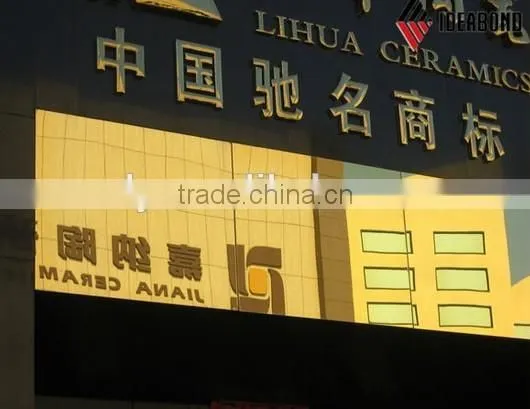 gold silver colored mirror aluminum coil for channel letter