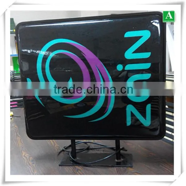 Custom made vacuum form taxi roof top light box