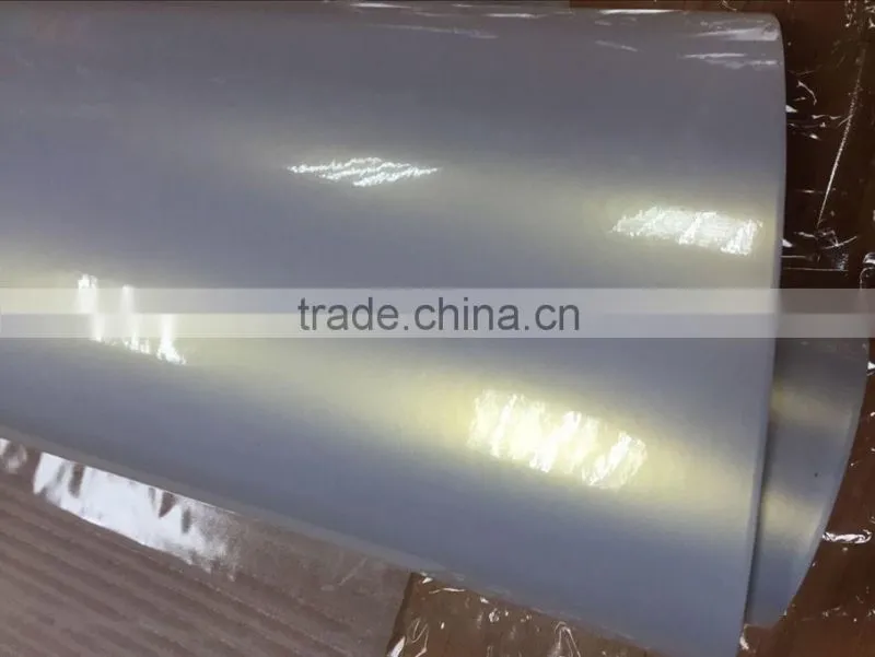 Best Selling 1.52*20m pearl chameleon white film for car sticker, white to gold car wrapping film