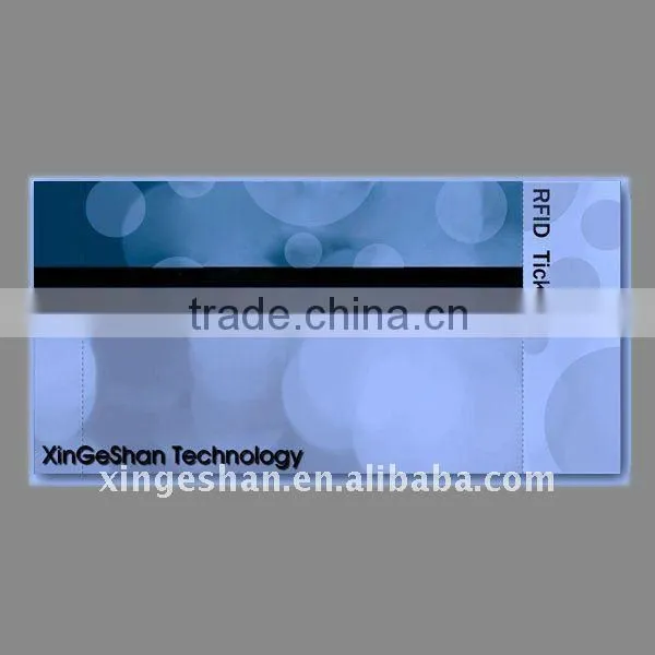 RFID Paper Tennis Match Ticket