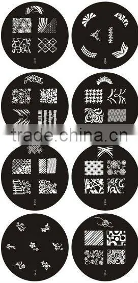 custom nail art stamping plates