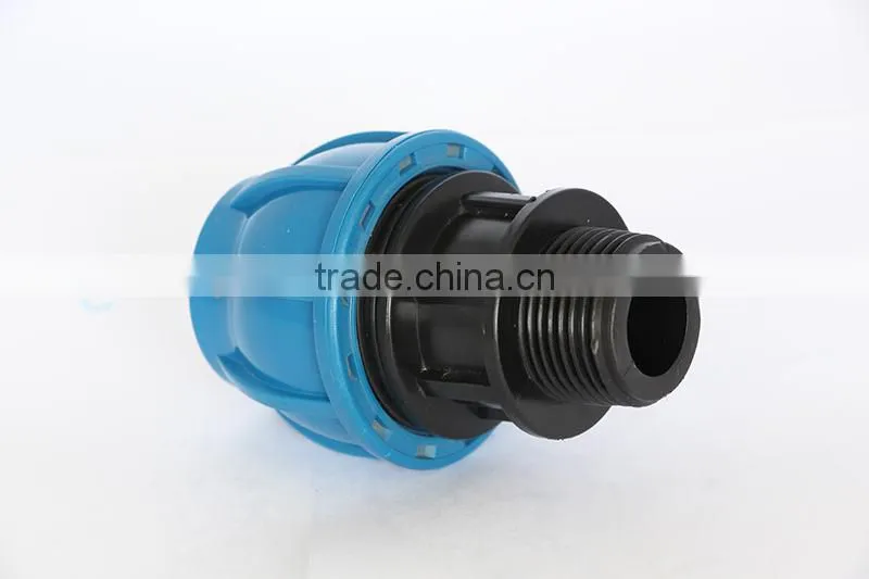 BOYAN PP compression male coupling quick pipe fitting