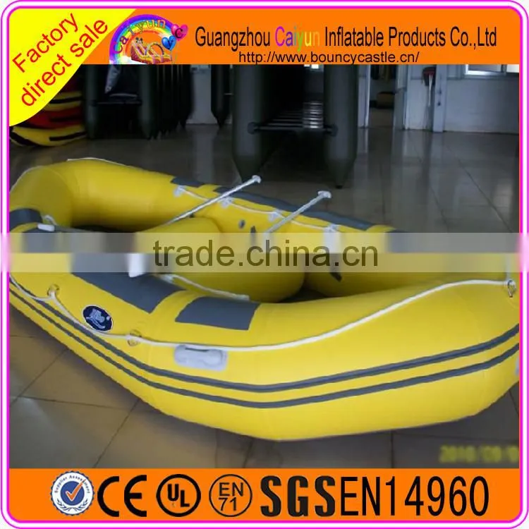 CE approved 0.9mm thickness pvc inflatable fishing boat for sale