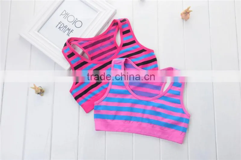Kids Hot Sale Seamless Crop Top Young Girl Underwear