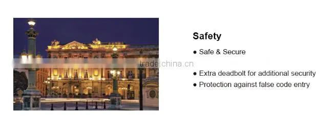 Smart lock with RF card door lock LSD8105