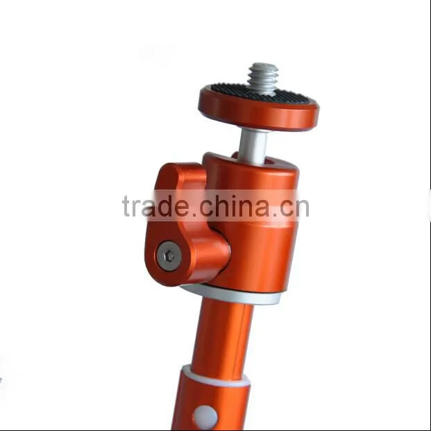 High-end Extendable Aluminum Handheld monopod selfie stick For Smartphone