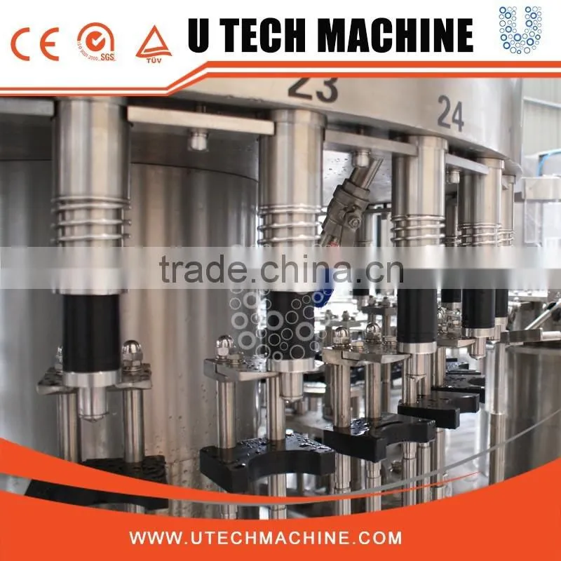 Two year global warranty high speed automatic water bottle filling machine for mini bottle,soda bottle,beer bottle