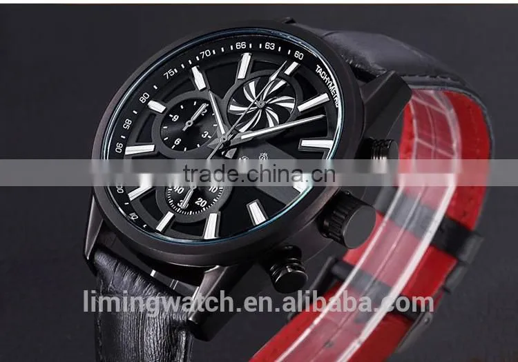 2015High Quality Factory direct sale stainless steel watch Male Wrist Watch Sport Watch for Men Quartz Analog Men's St